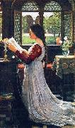 John William Waterhouse The Missal oil painting artist